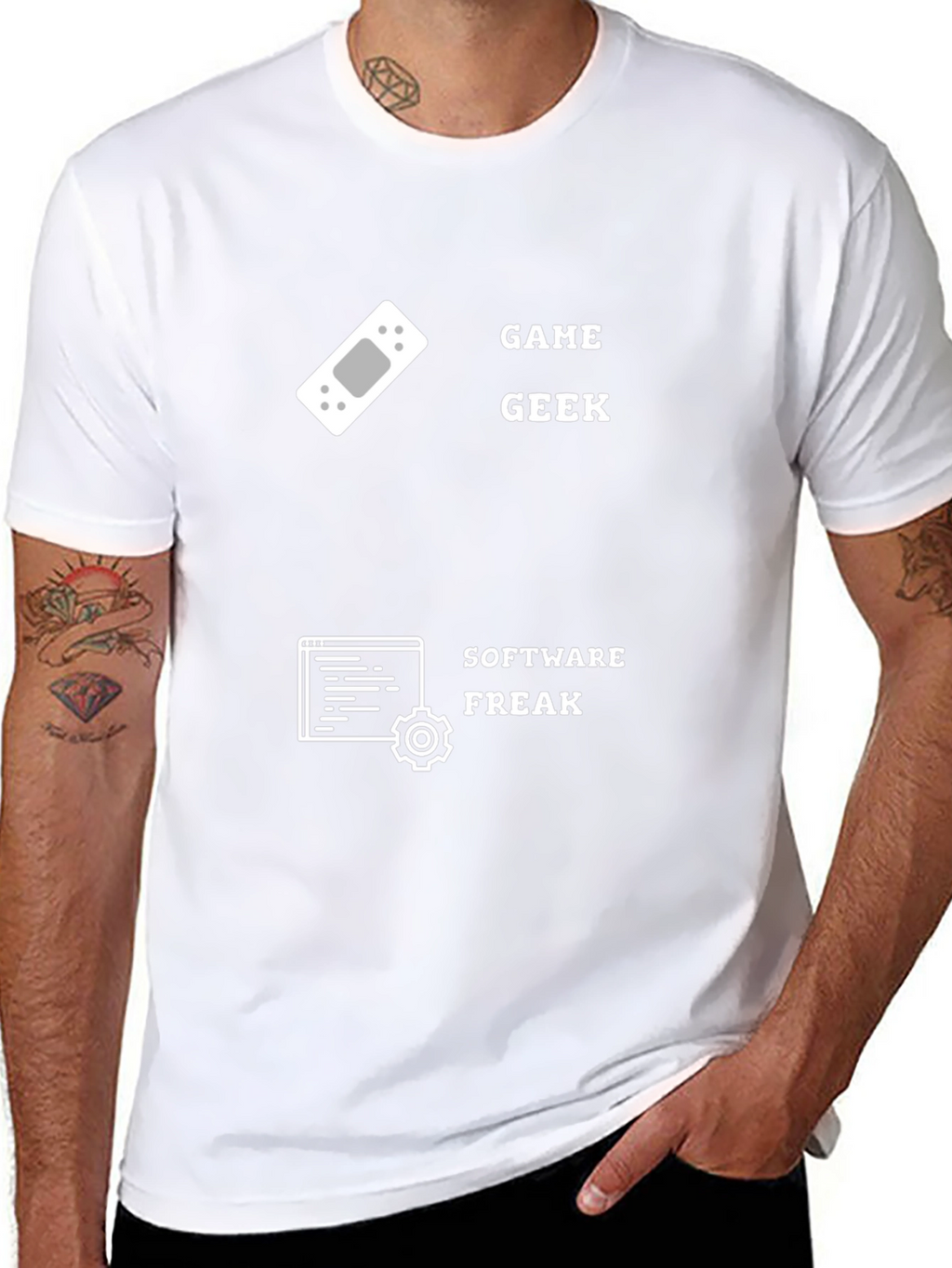 Game Geek Software Freak Black T-Shirt