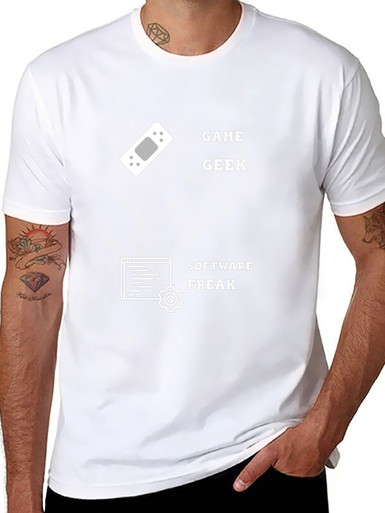Game Geek Software Freak Black T-Shirt