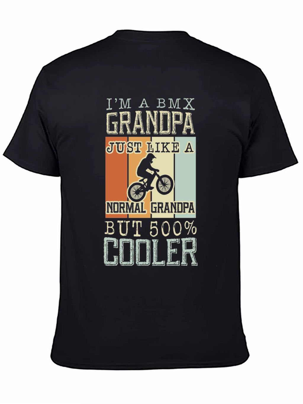 BMX Grandpa T-Shirt - Cool Grandpa Tee