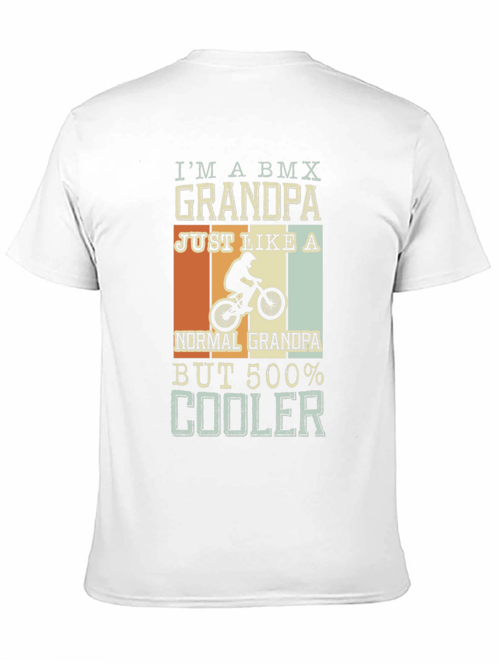 BMX Grandpa T-Shirt - Cool Grandpa Tee
