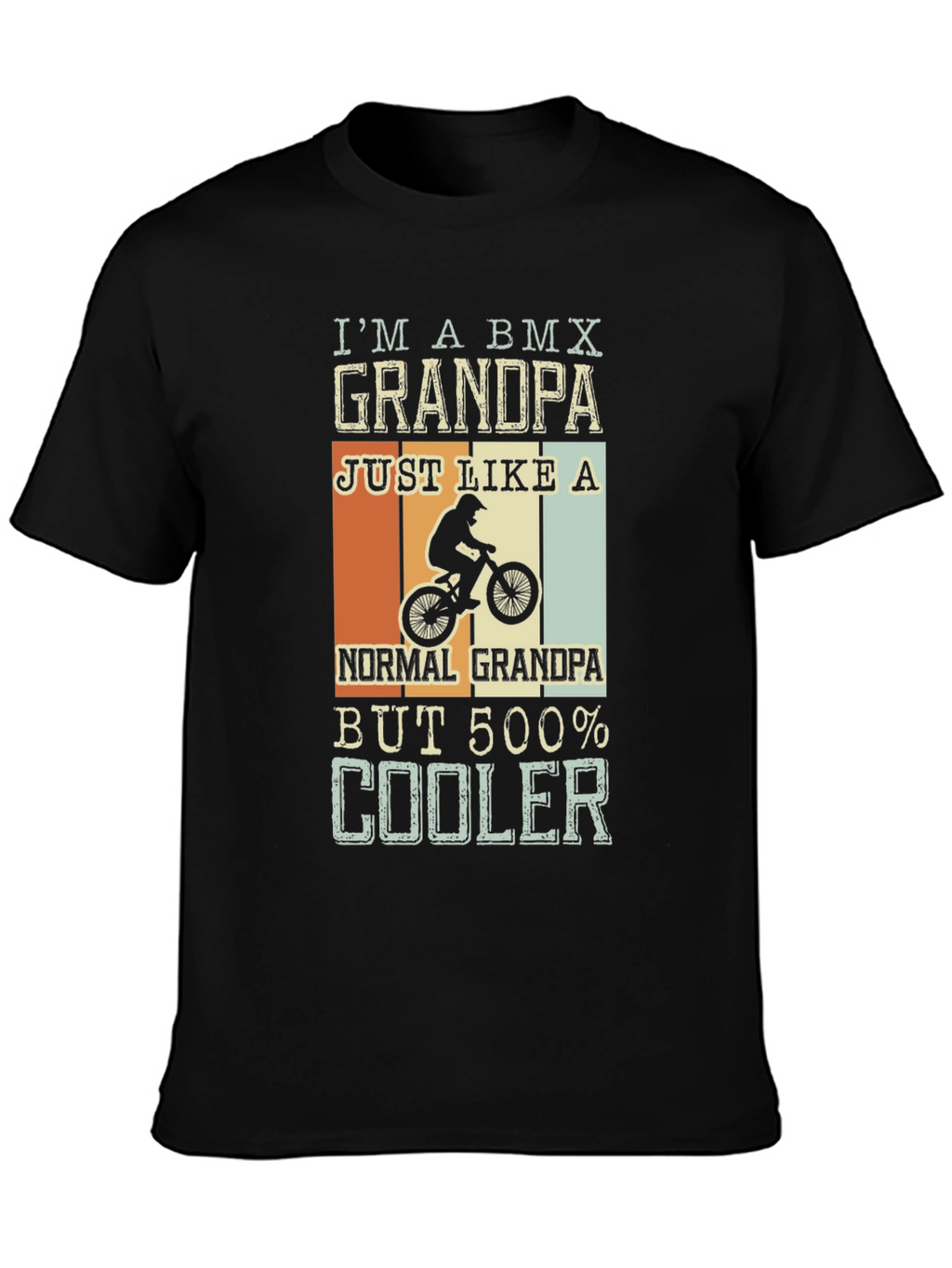 BMX Grandpa T-Shirt - Cool Grandpa Tee