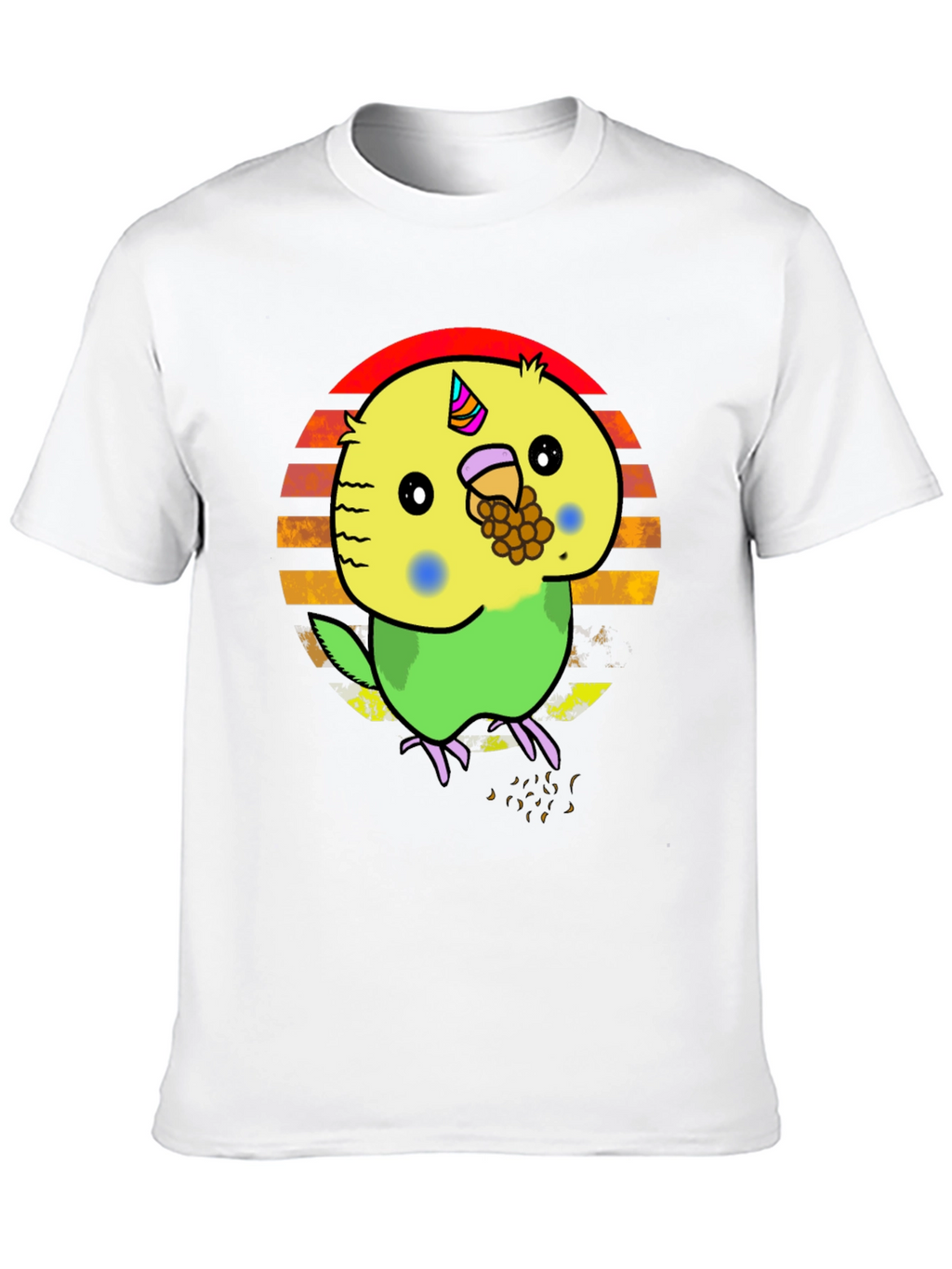 Parakeet Unicorn T-Shirt