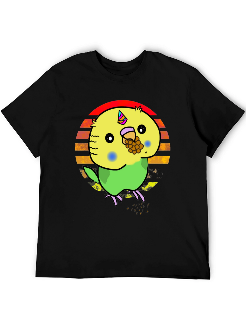 Parakeet Unicorn T-Shirt