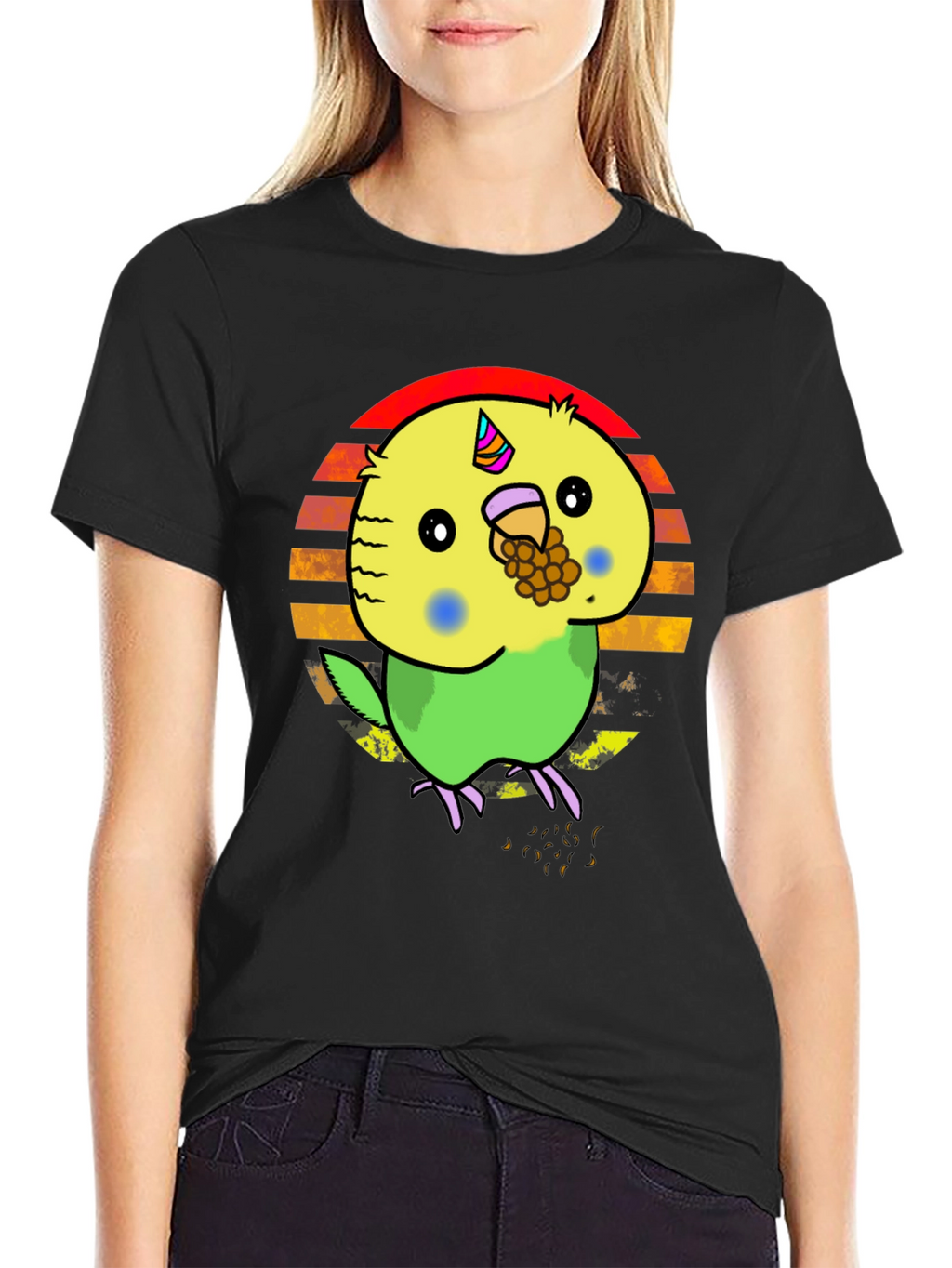 Parakeet Unicorn T-Shirt