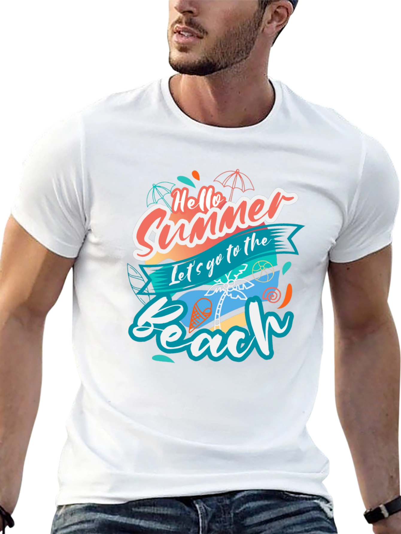 Hello Summer Beach T-Shirt