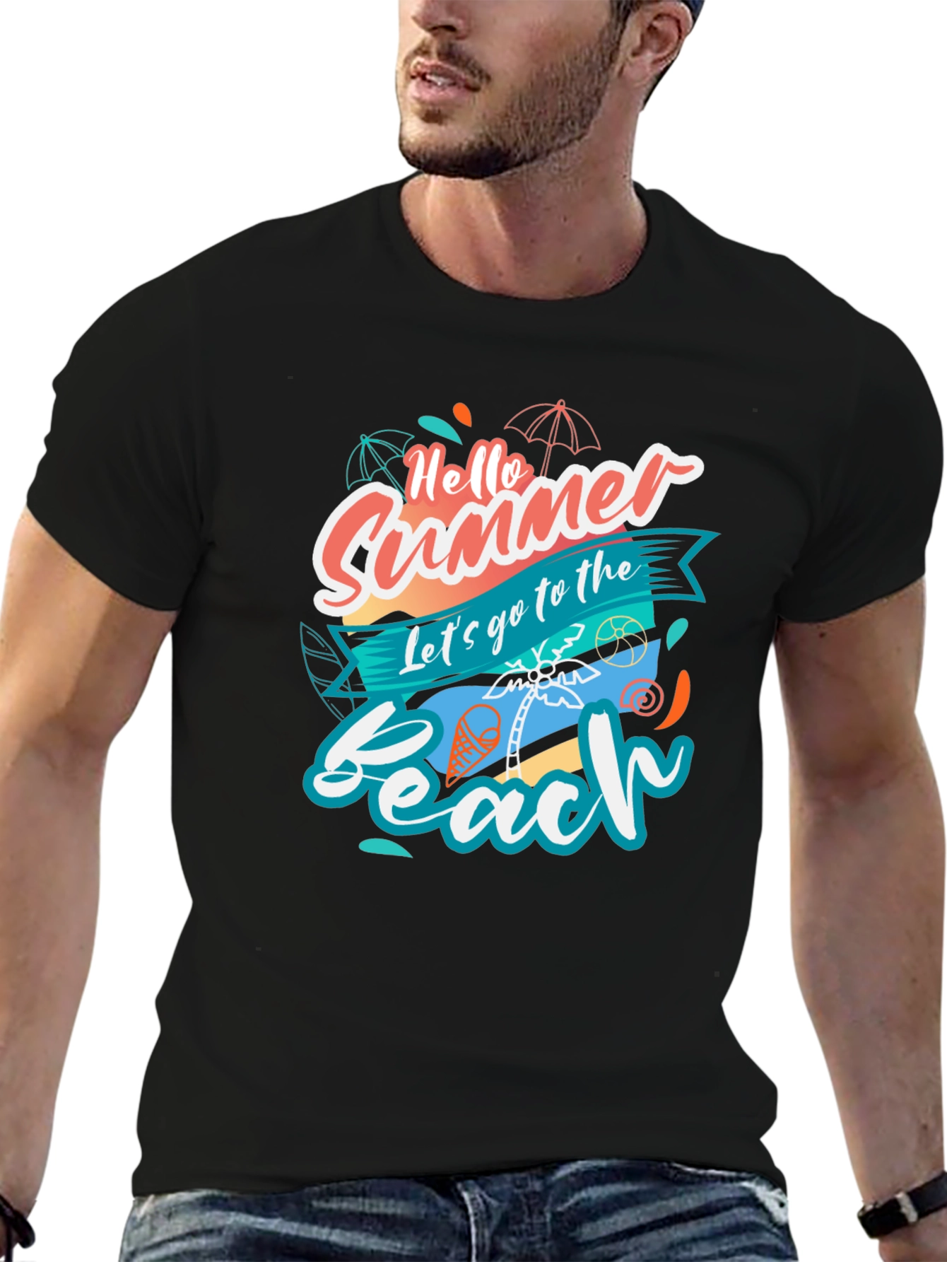 Hello Summer Beach T-Shirt