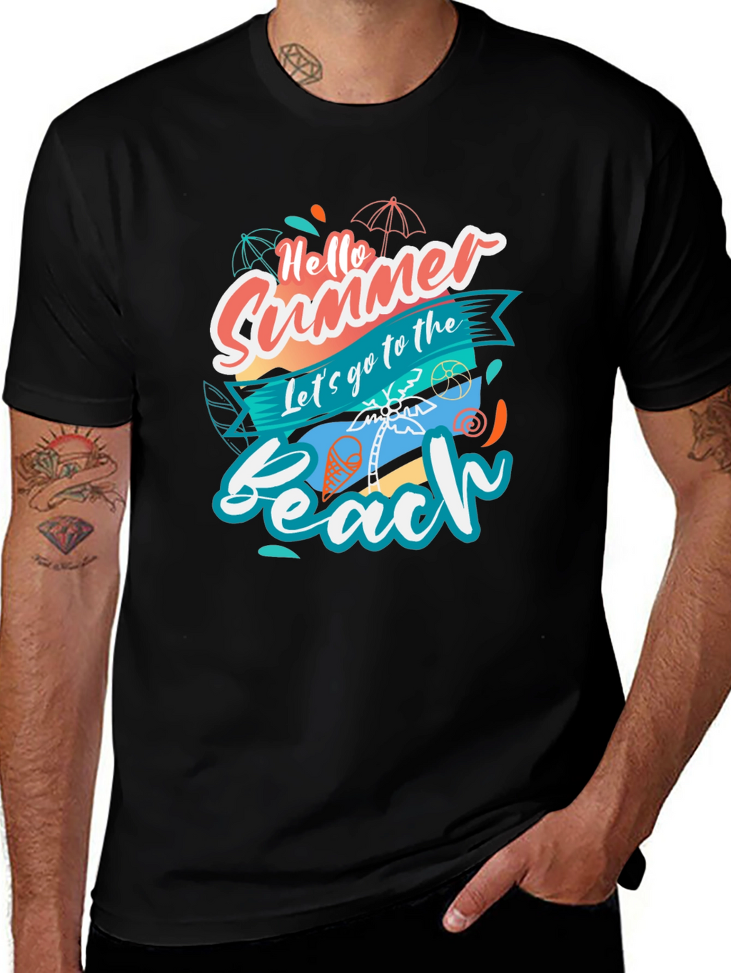 Hello Summer Beach T-Shirt