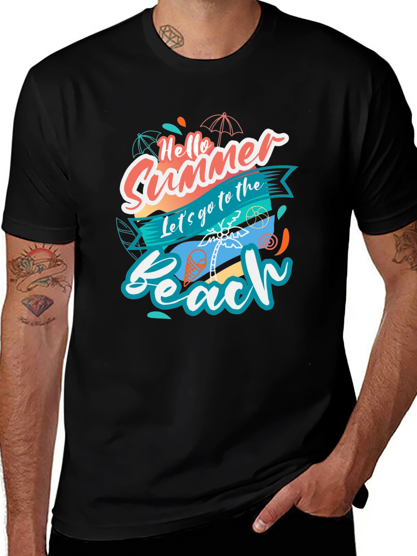 Hello Summer Beach T-Shirt