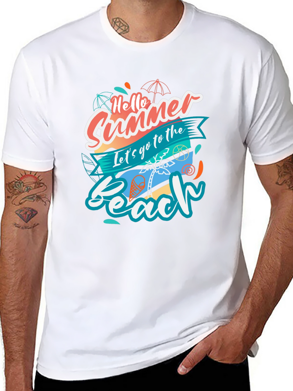 Hello Summer Beach T-Shirt