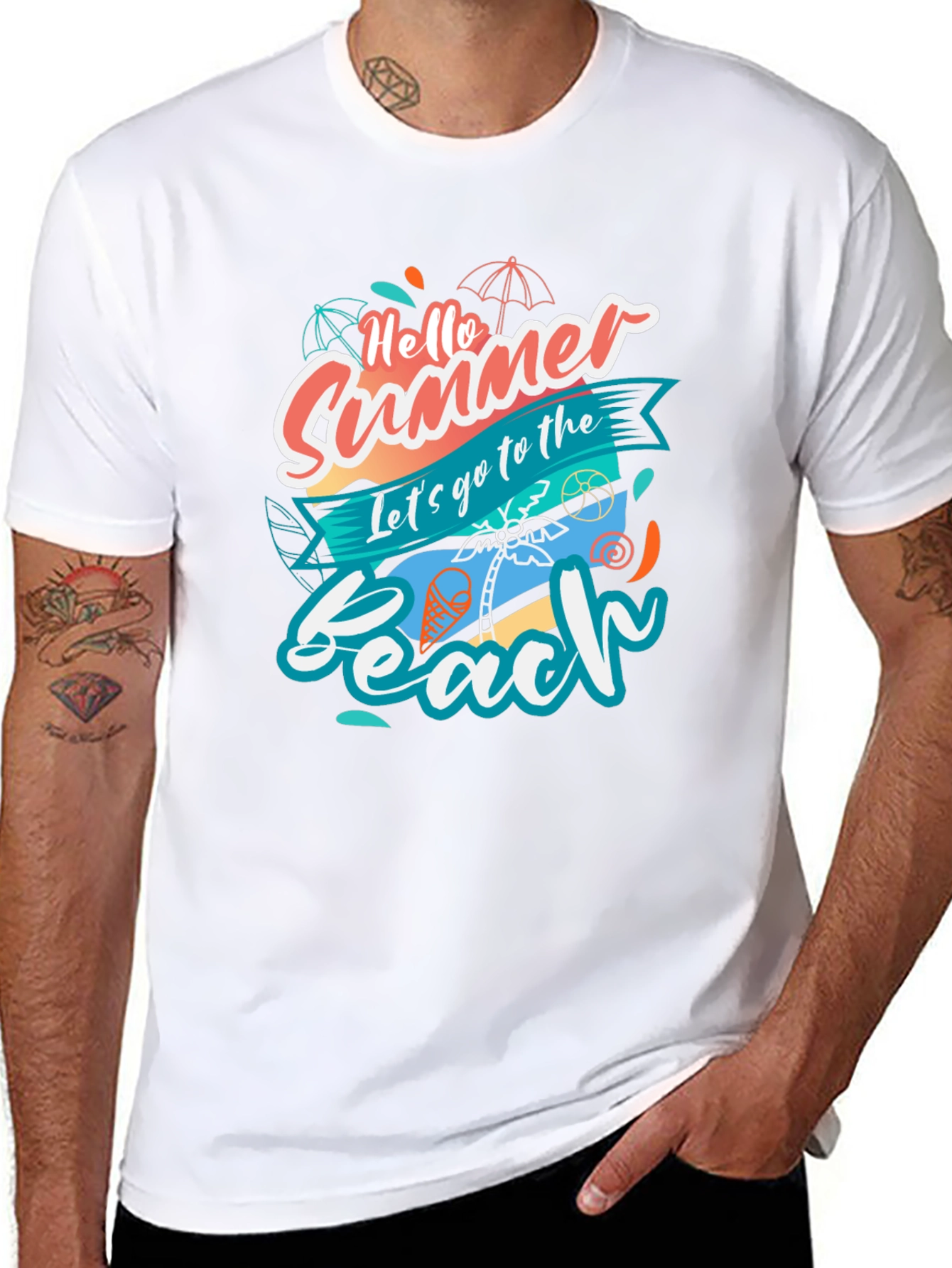 Hello Summer Beach T-Shirt