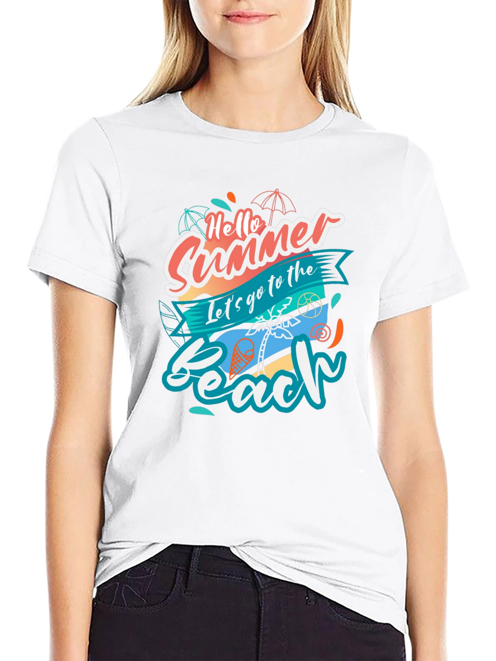 Hello Summer Beach T-Shirt