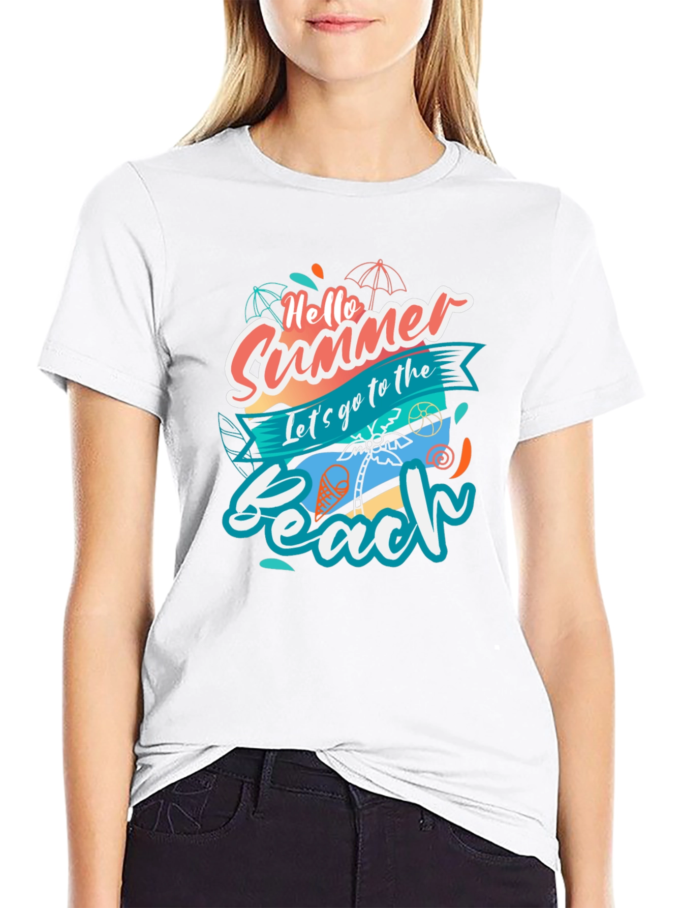 Hello Summer Beach T-Shirt