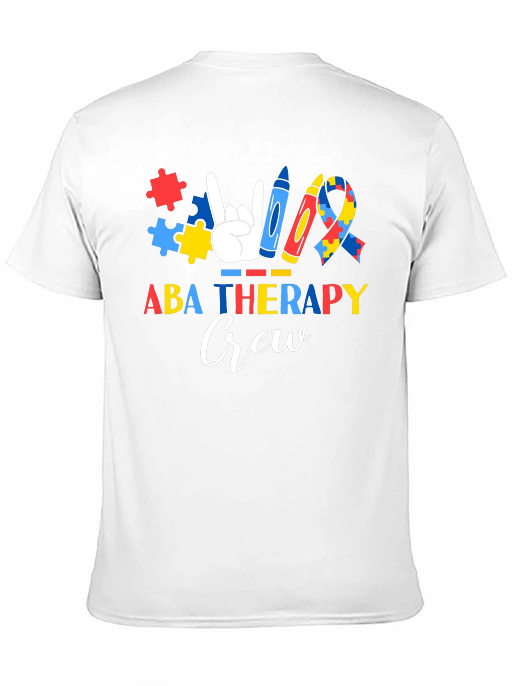 ABA Therapy Crew Autism Awareness T-Shirt