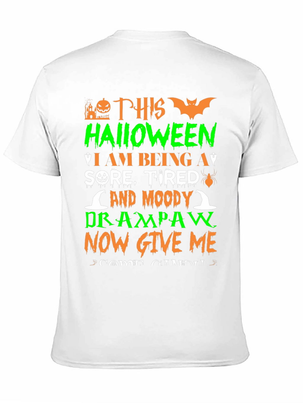 Halloween Sore Tired Drampaw T-Shirt