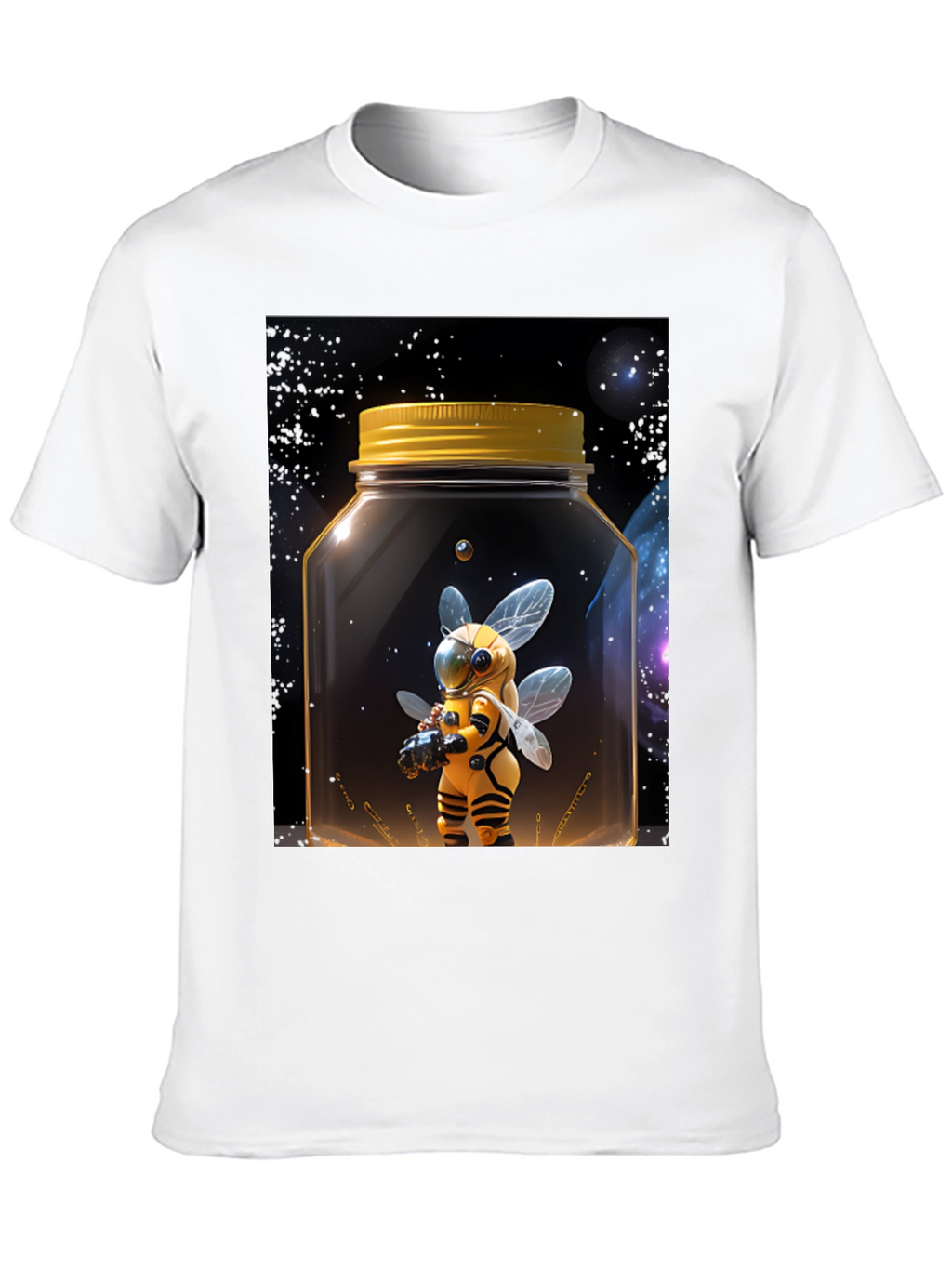 Bee Astronaut Graphic Tee - Space Honey Jar
