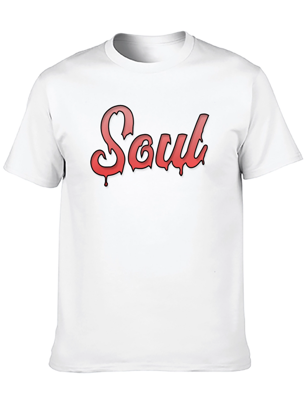 Soul Drip Graphic T-Shirt - Trendy Black Tee