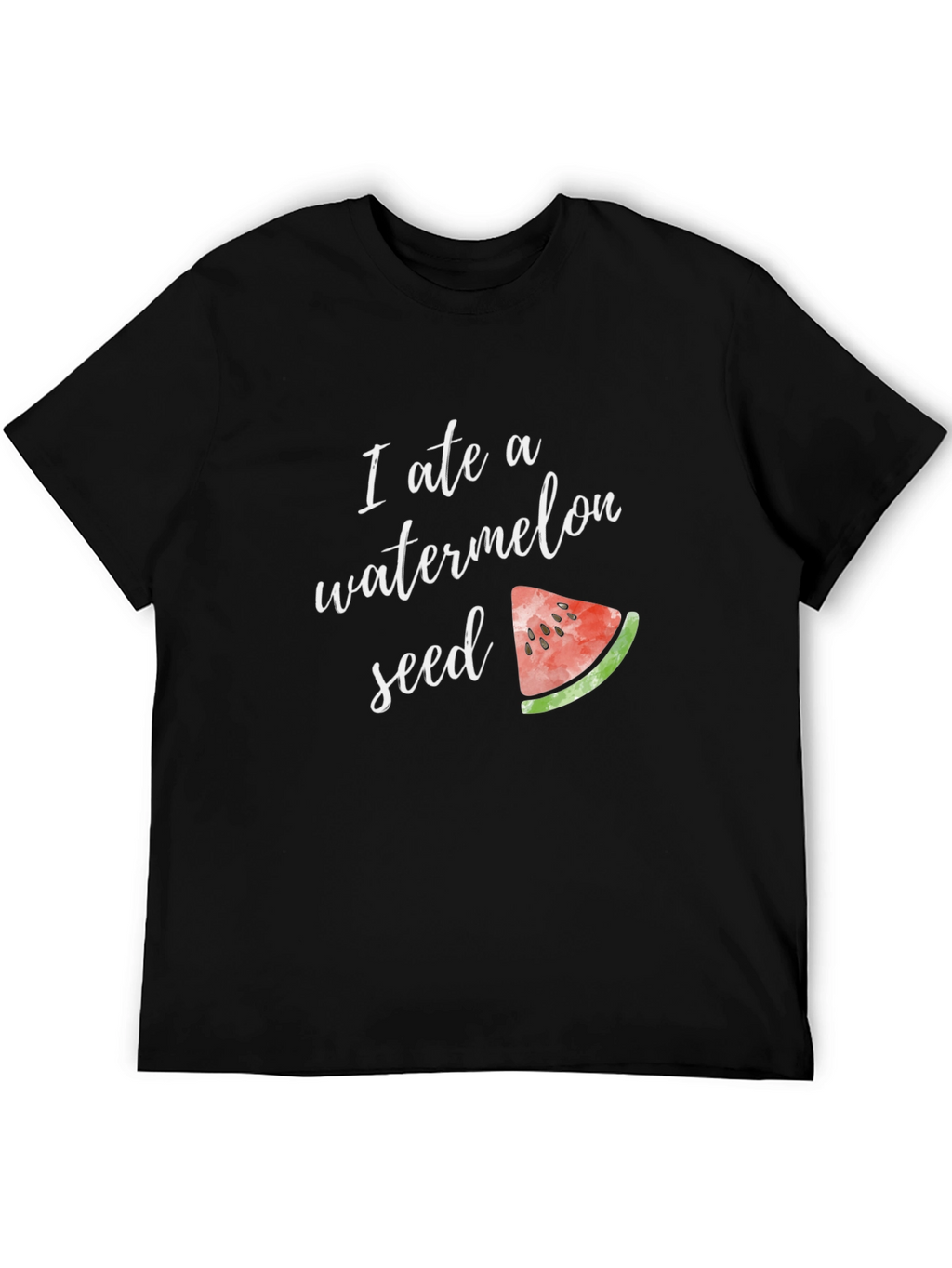 Funny Watermelon Seed T-Shirt - Unisex Cotton Tee