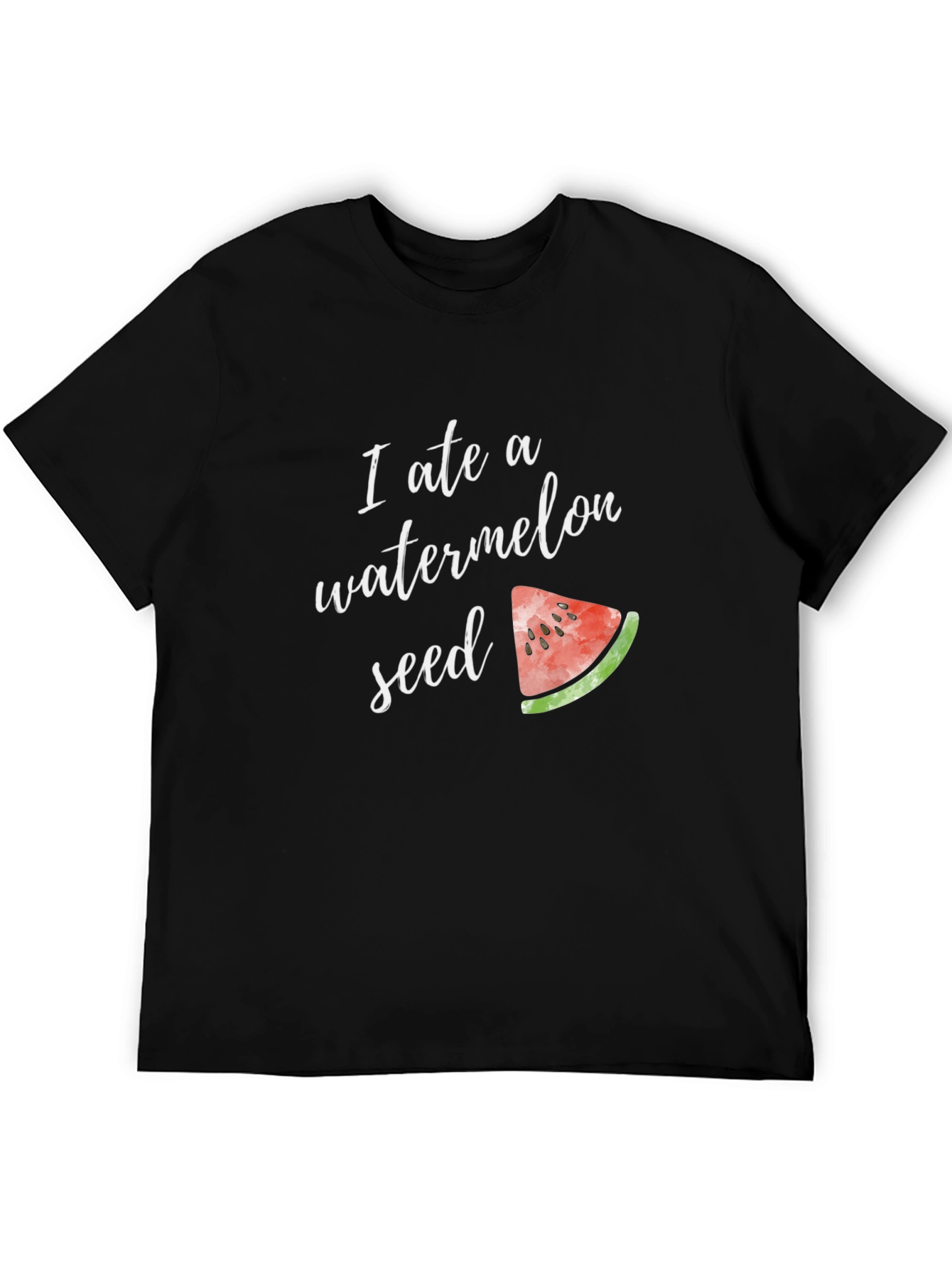 Funny Watermelon Seed T-Shirt - Unisex Cotton Tee