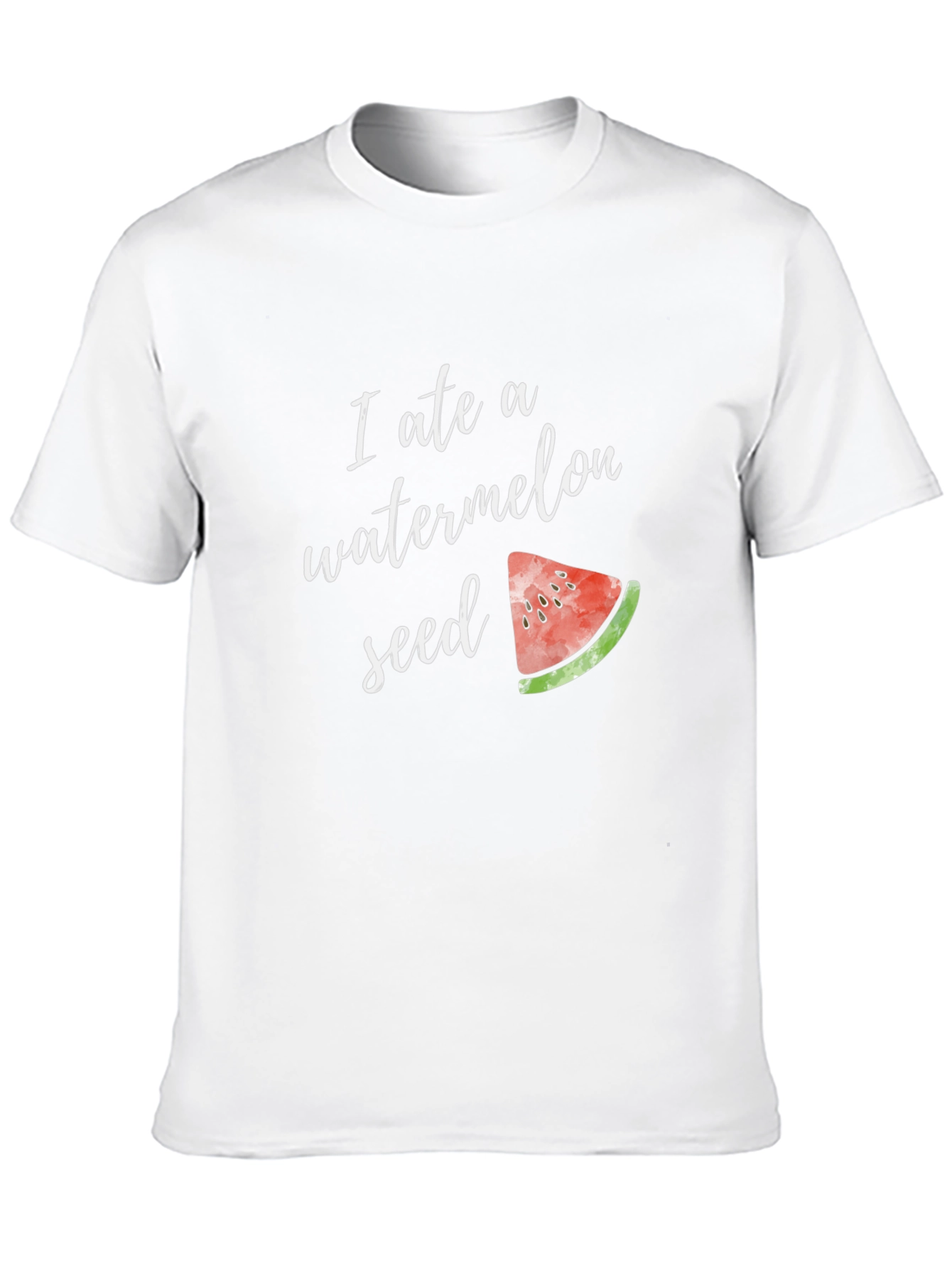 Funny Watermelon Seed T-Shirt - Unisex Cotton Tee