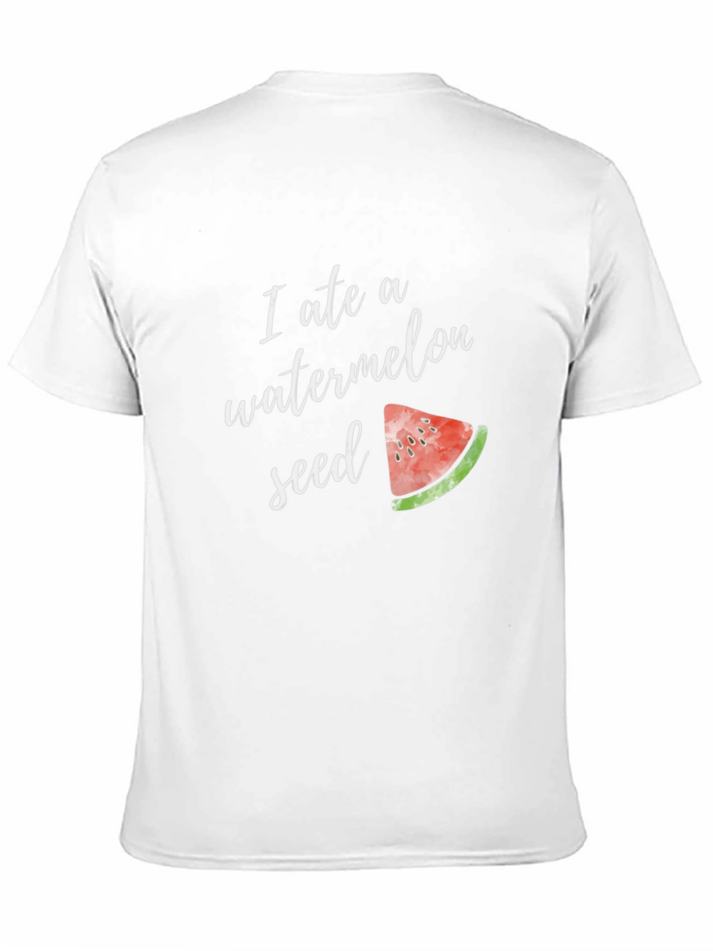 Funny Watermelon Seed T-Shirt - Unisex Cotton Tee