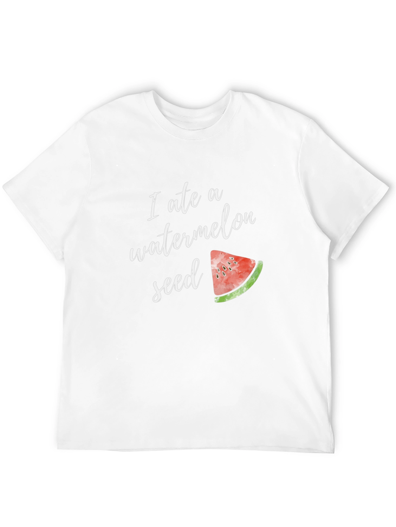 Funny Watermelon Seed T-Shirt - Unisex Cotton Tee