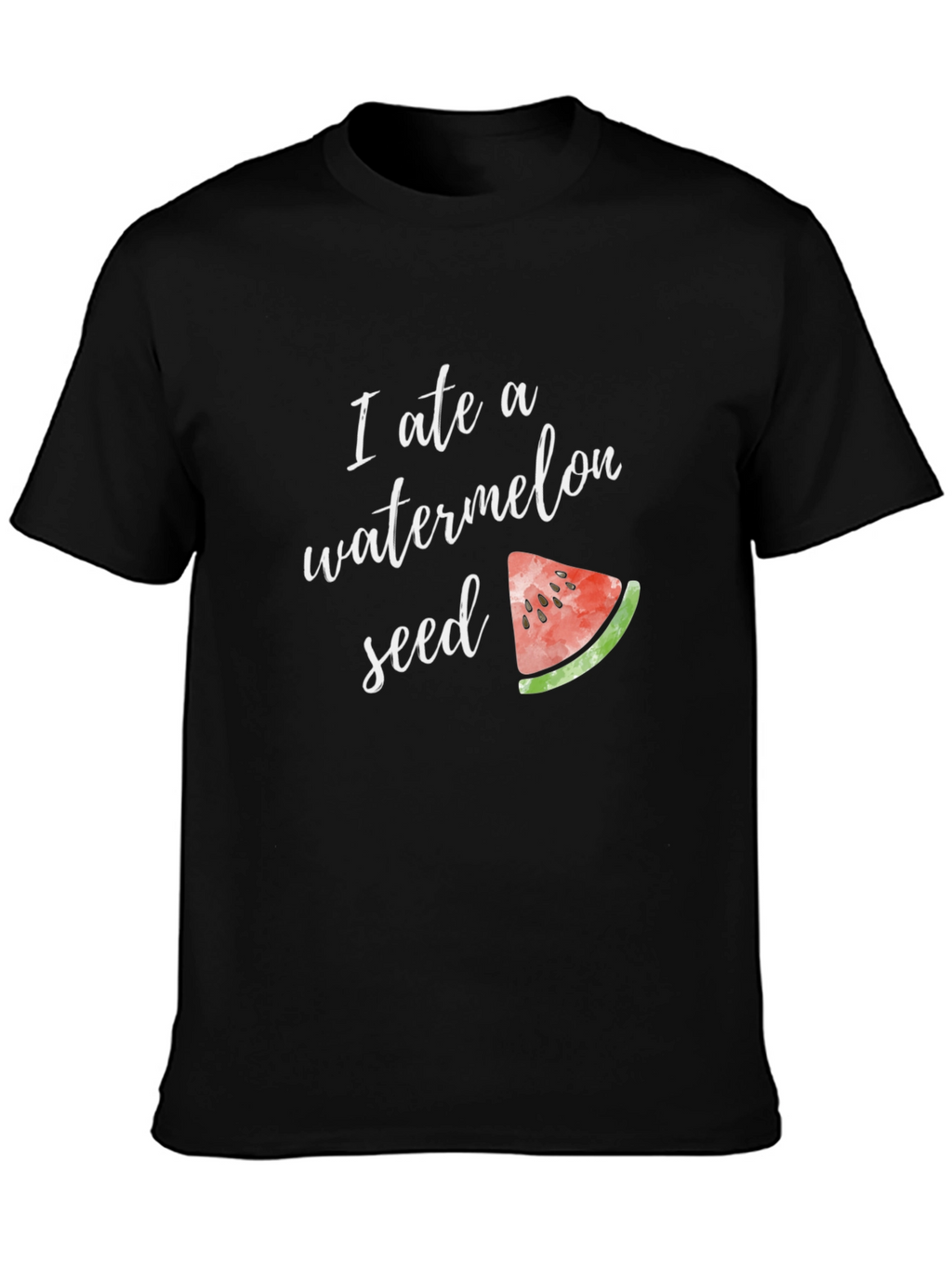 Funny Watermelon Seed T-Shirt - Unisex Cotton Tee