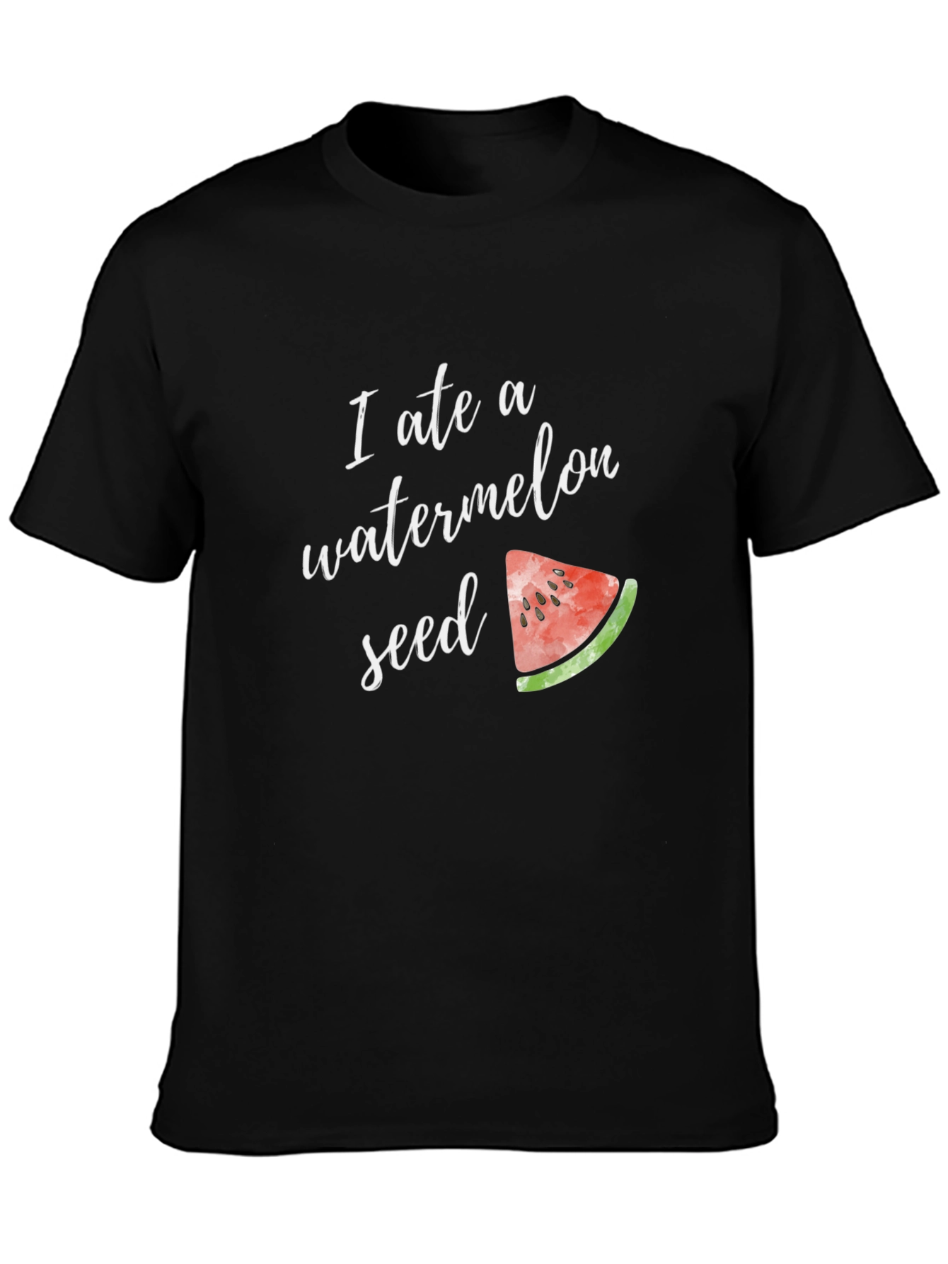 Funny Watermelon Seed T-Shirt - Unisex Cotton Tee