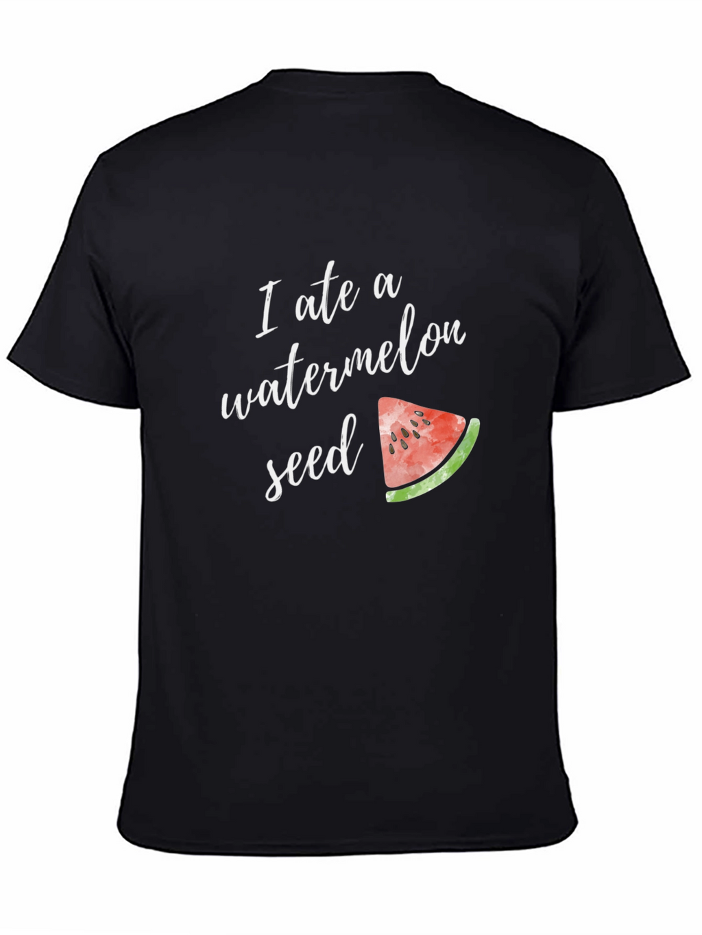 Funny Watermelon Seed T-Shirt - Unisex Cotton Tee
