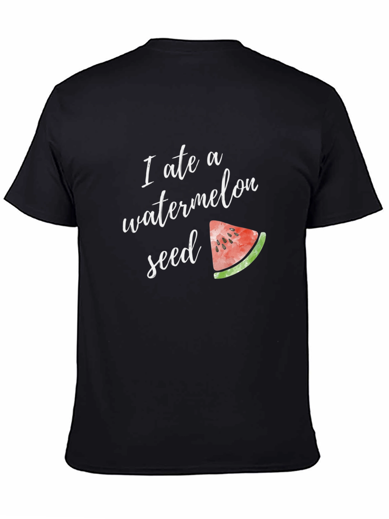 Funny Watermelon Seed T-Shirt - Unisex Cotton Tee
