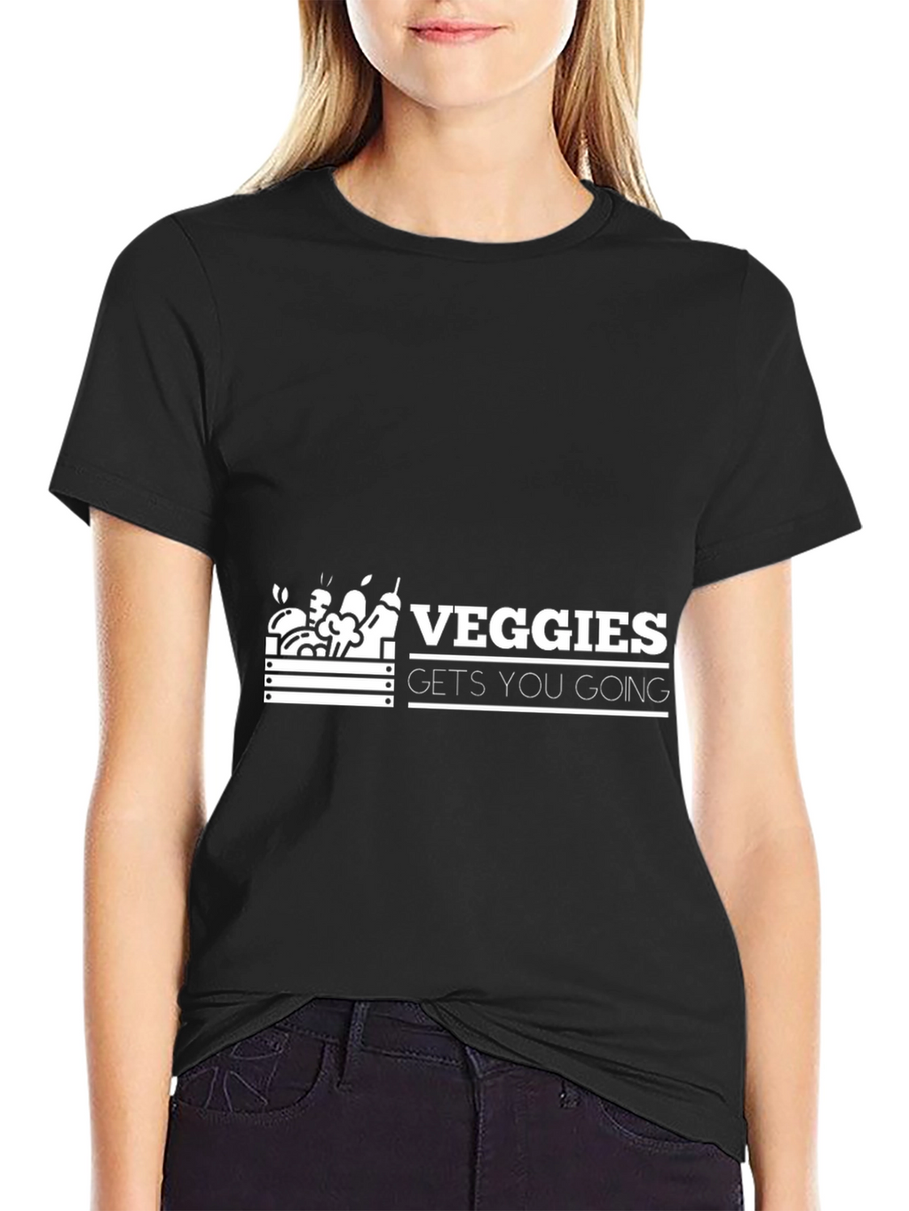 Veggies Gets You Going Graphic T-Shirt