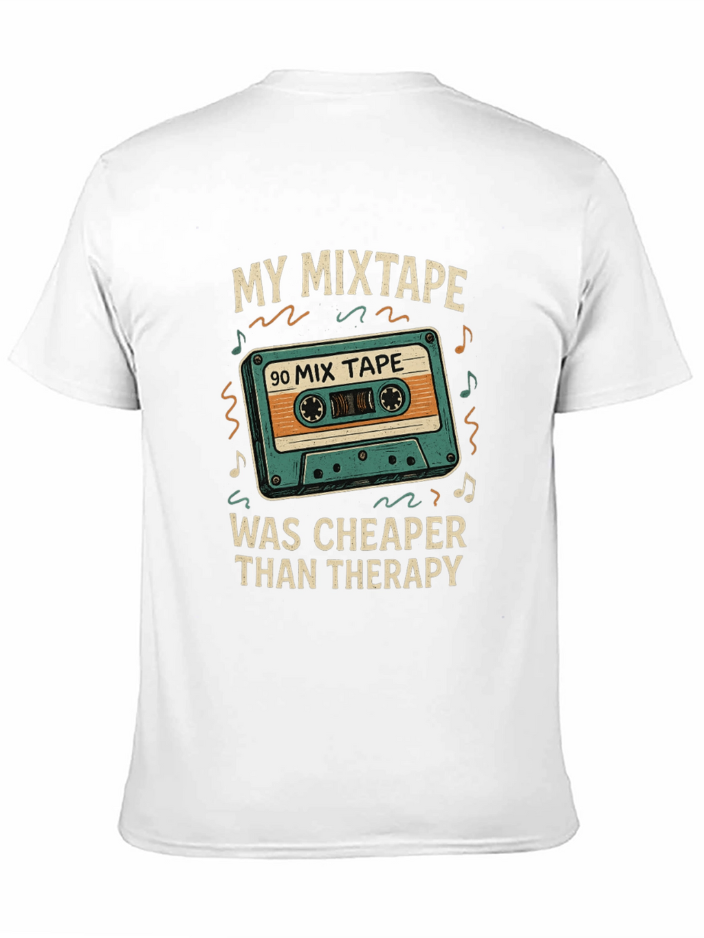 My Mixtape Cheaper Than Therapy Black T-Shirt