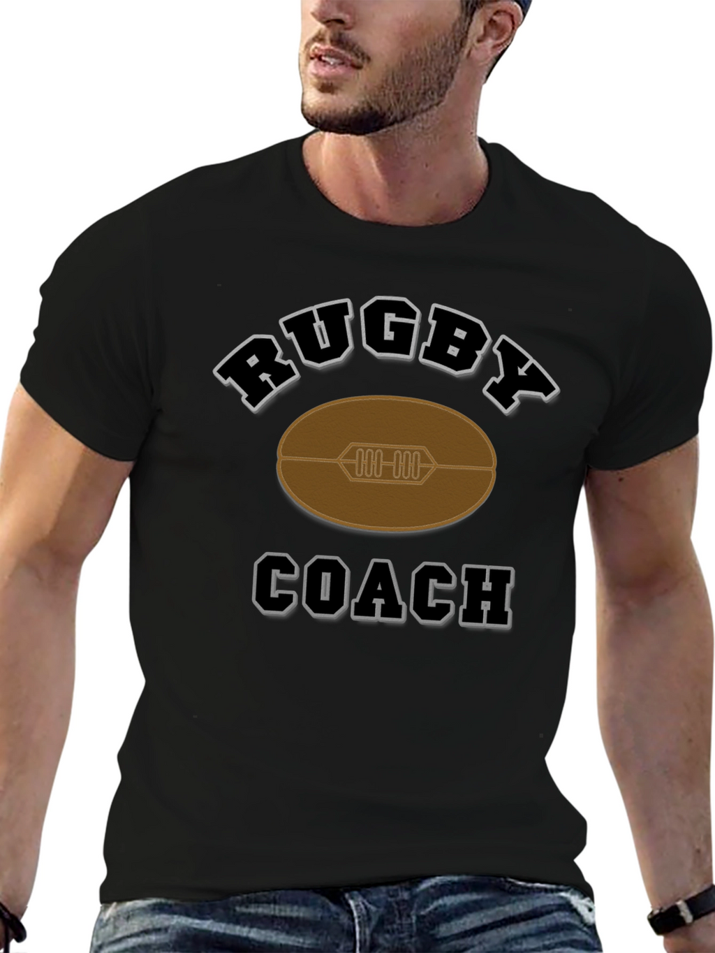 Rugby Coach T-Shirt - Sports Apparel