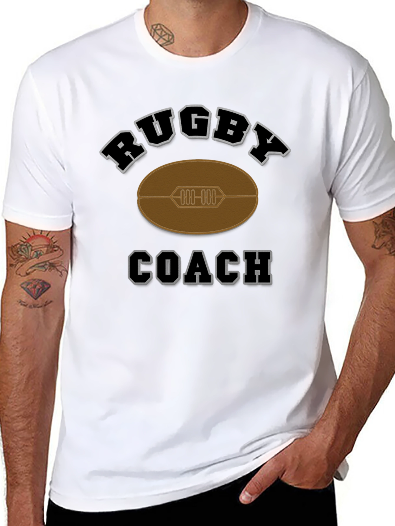 Rugby Coach T-Shirt - Sports Apparel