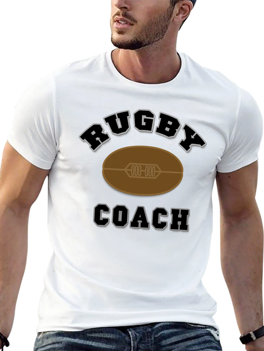 Rugby Coach T-Shirt - Sports Apparel