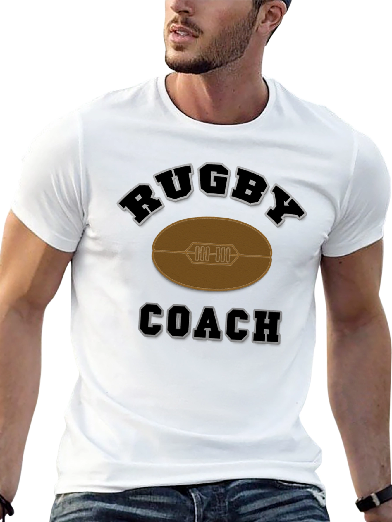 Rugby Coach T-Shirt - Sports Apparel