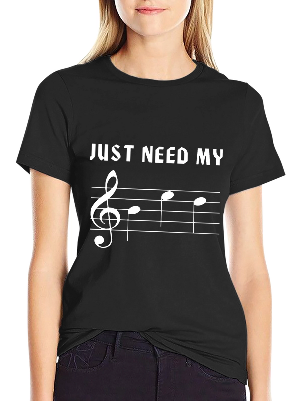 Music Lover T-Shirt - Just Need My Music