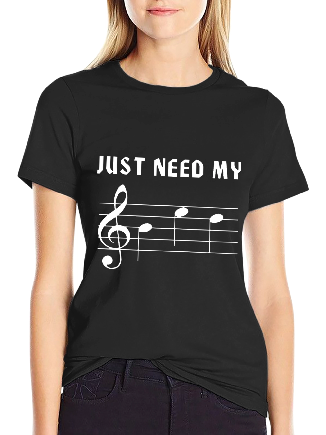 Music Lover T-Shirt - Just Need My Music