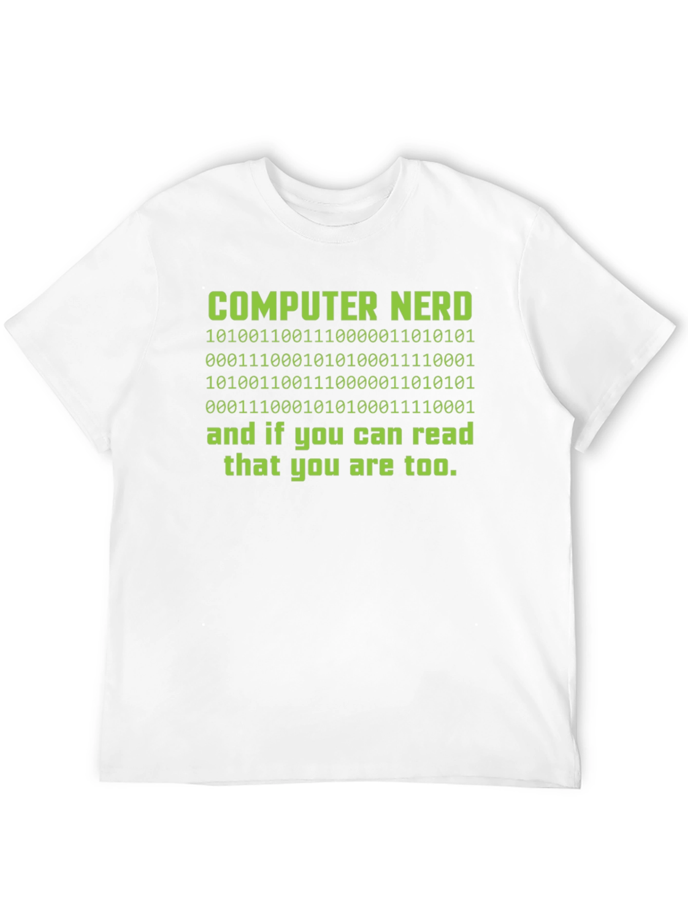 Computer Nerd Binary Code T-Shirt