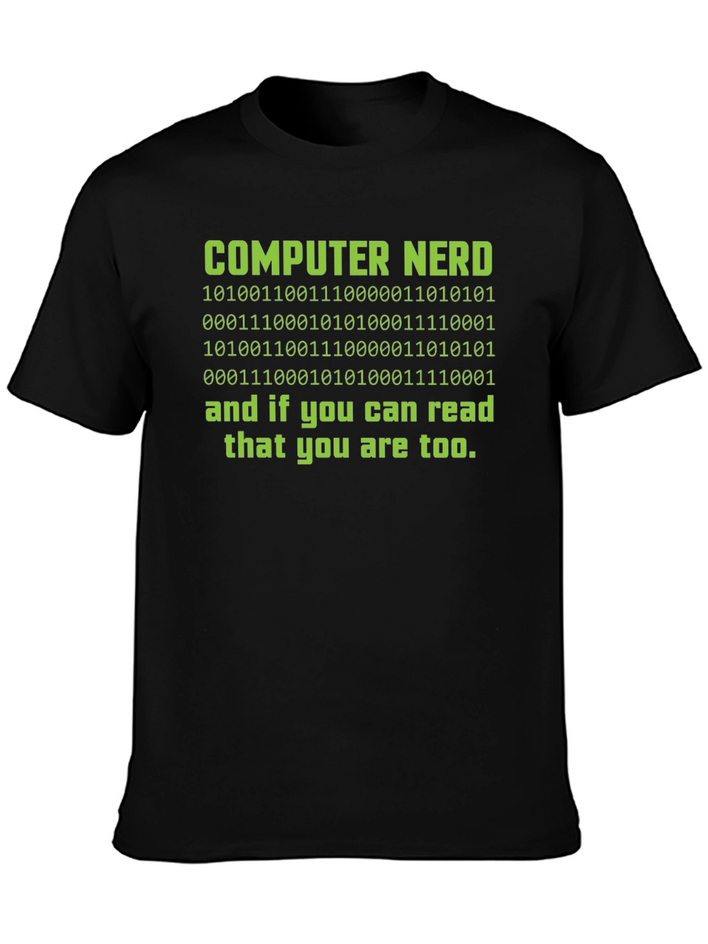 Computer Nerd Binary Code T-Shirt