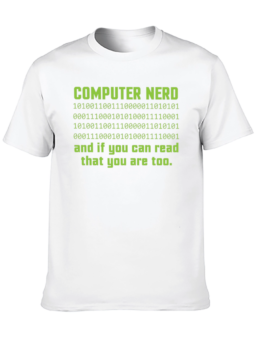 Computer Nerd Binary Code T-Shirt