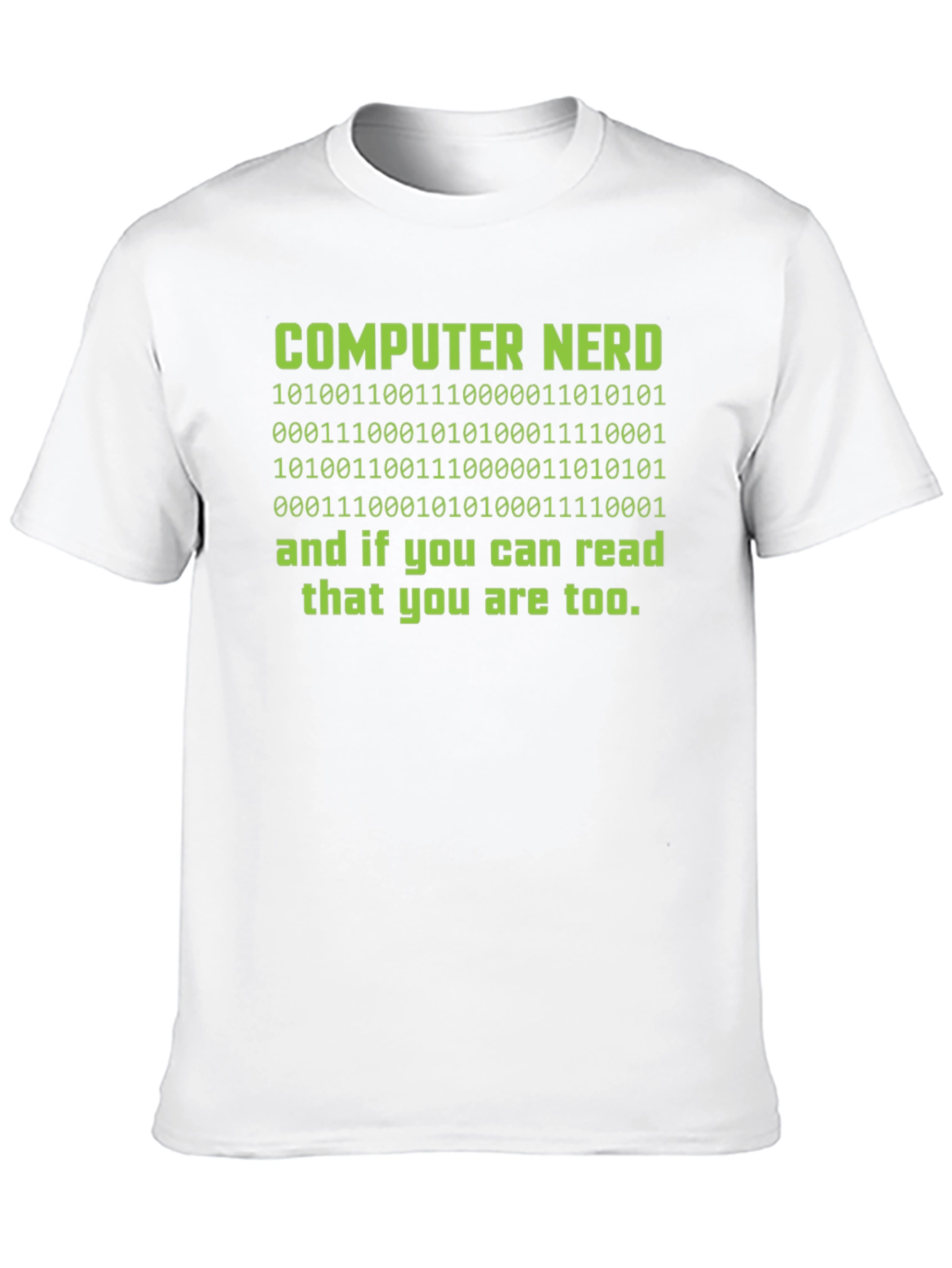 Computer Nerd Binary Code T-Shirt