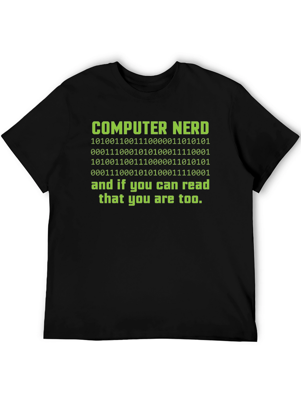 Computer Nerd Binary Code T-Shirt