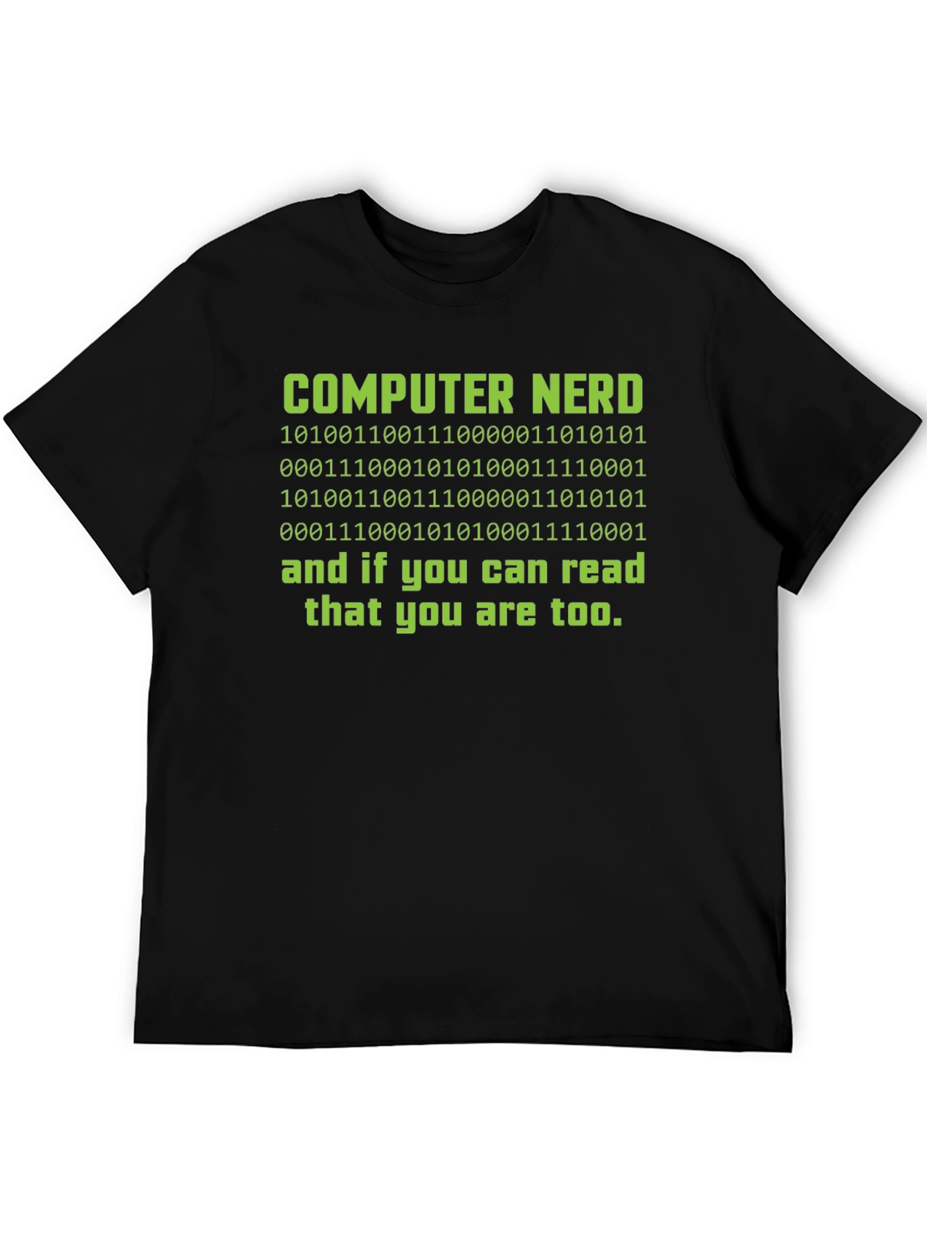 Computer Nerd Binary Code T-Shirt
