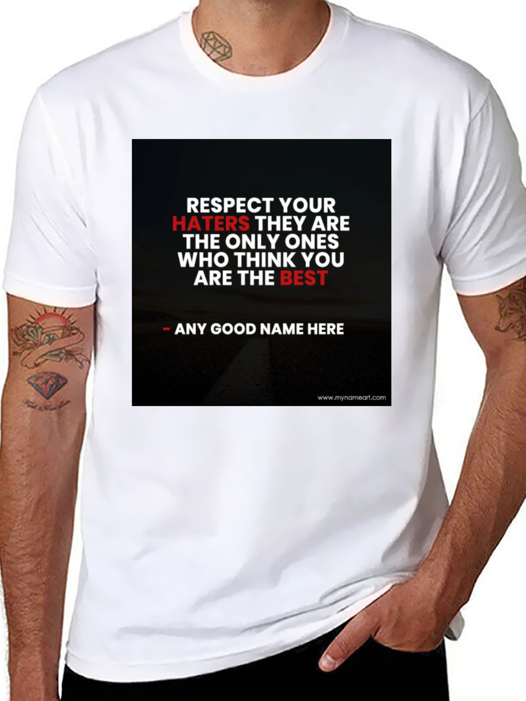 Respect Your Haters Graphic Tee