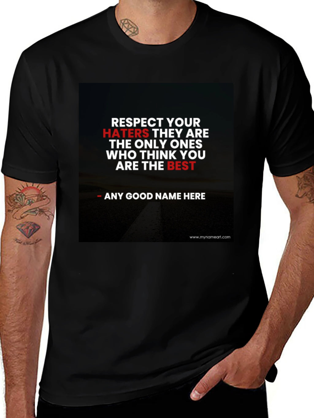 Respect Your Haters Graphic Tee