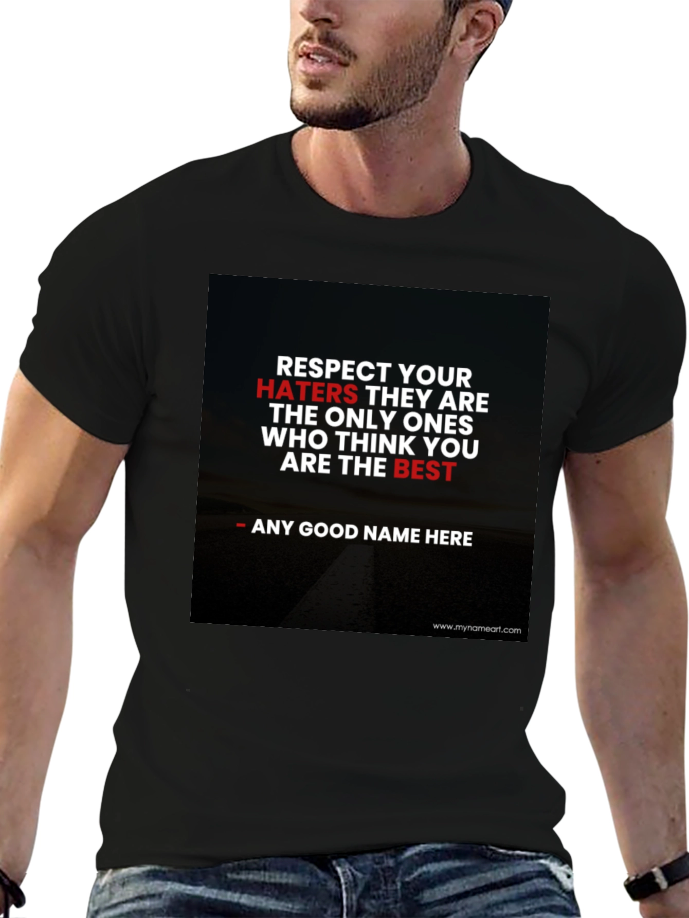 Respect Your Haters Graphic Tee