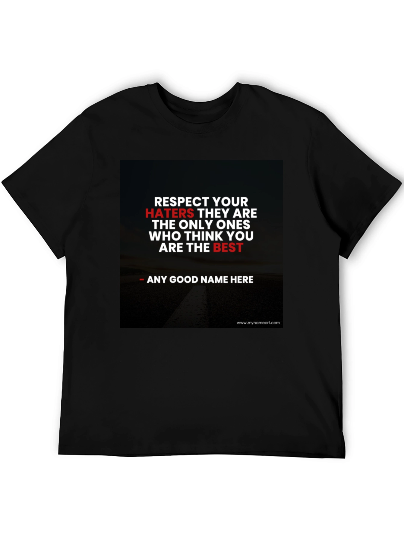 Respect Your Haters Graphic Tee