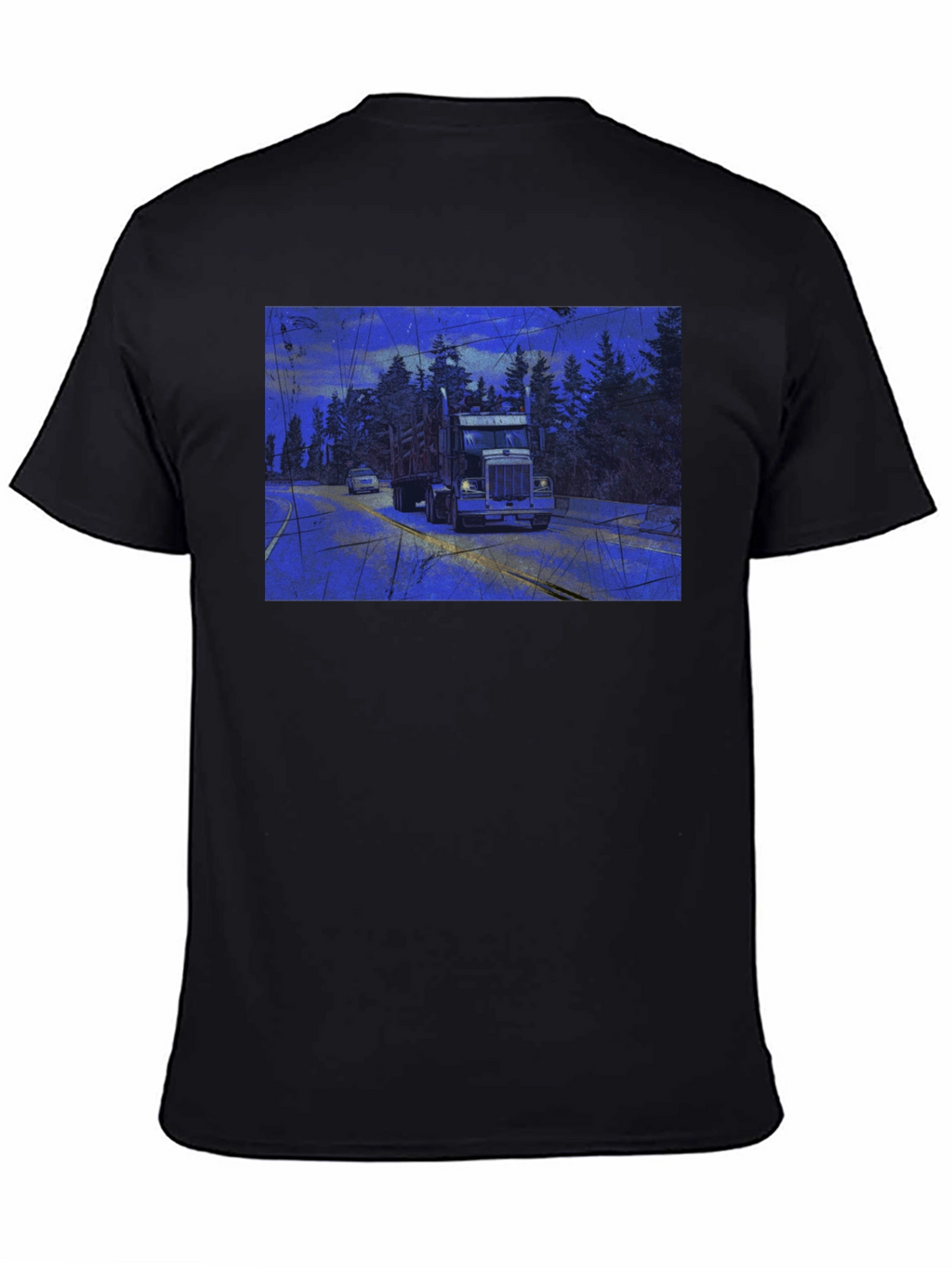 Truck Graphic Tee - Night Drive Design