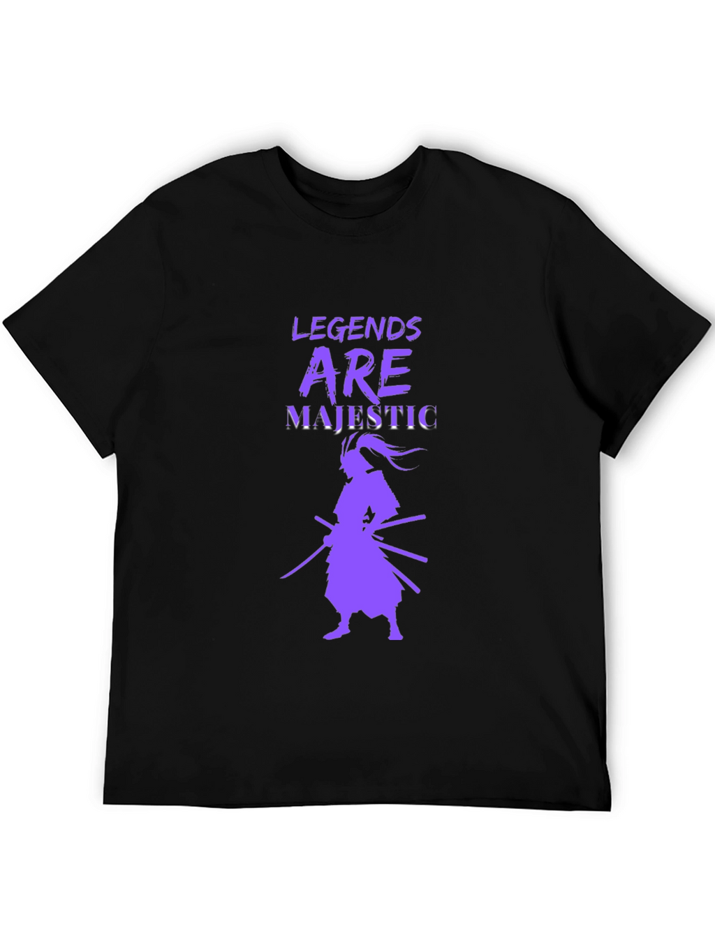 Legends Are Majestic Samurai Graphic T-Shirt