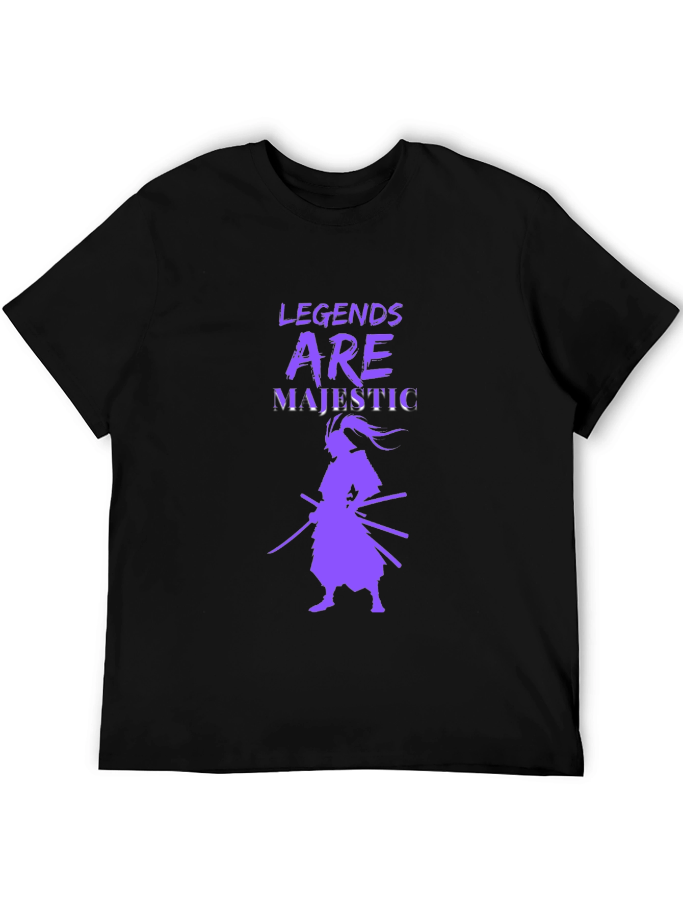 Legends Are Majestic Samurai Graphic T-Shirt